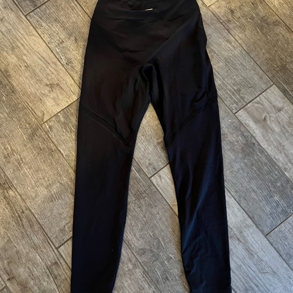 Gymshark Pants - Gymshark whitney Simmons black mesh leggings -medium